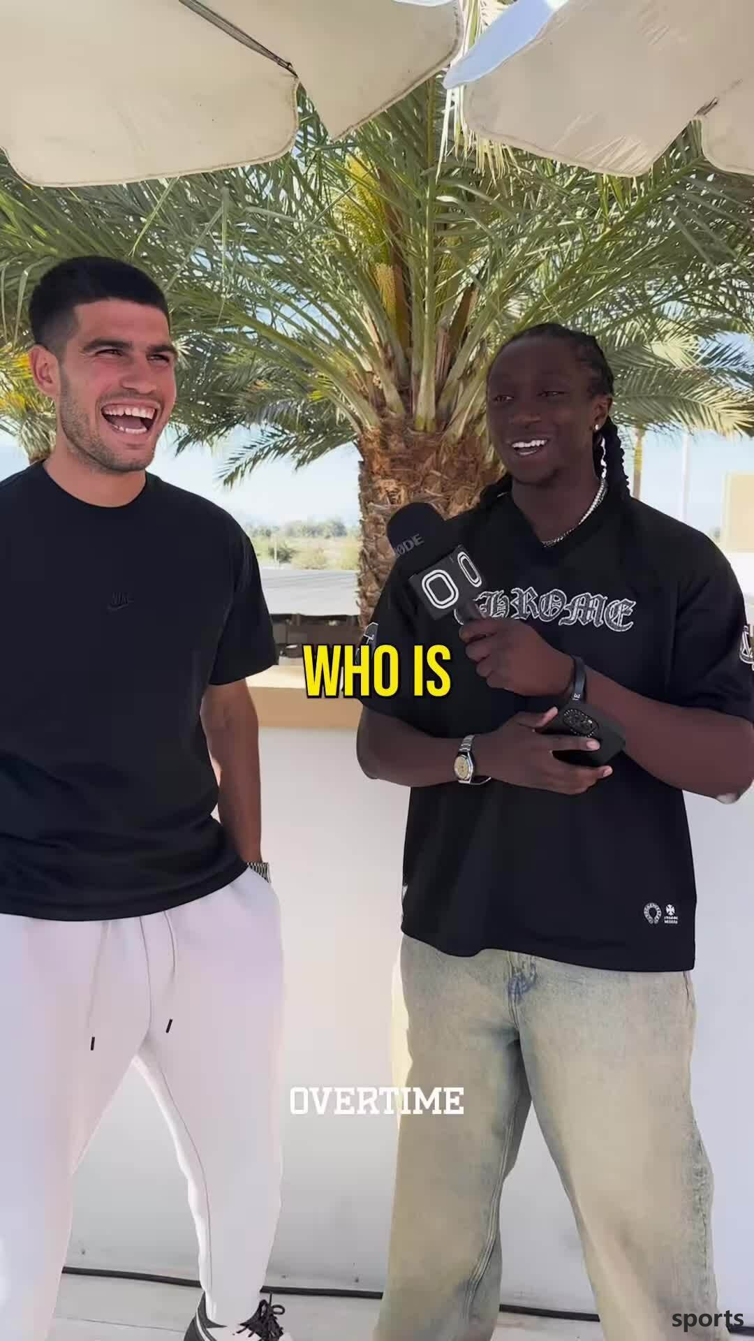 Alcaraz chọn Ronaldo, bỏ Messi trong top 5 cầu thủ vĩ đại